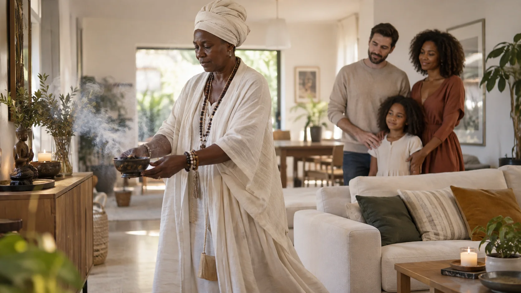 Limpeza espiritual da casa e da família em Portugal